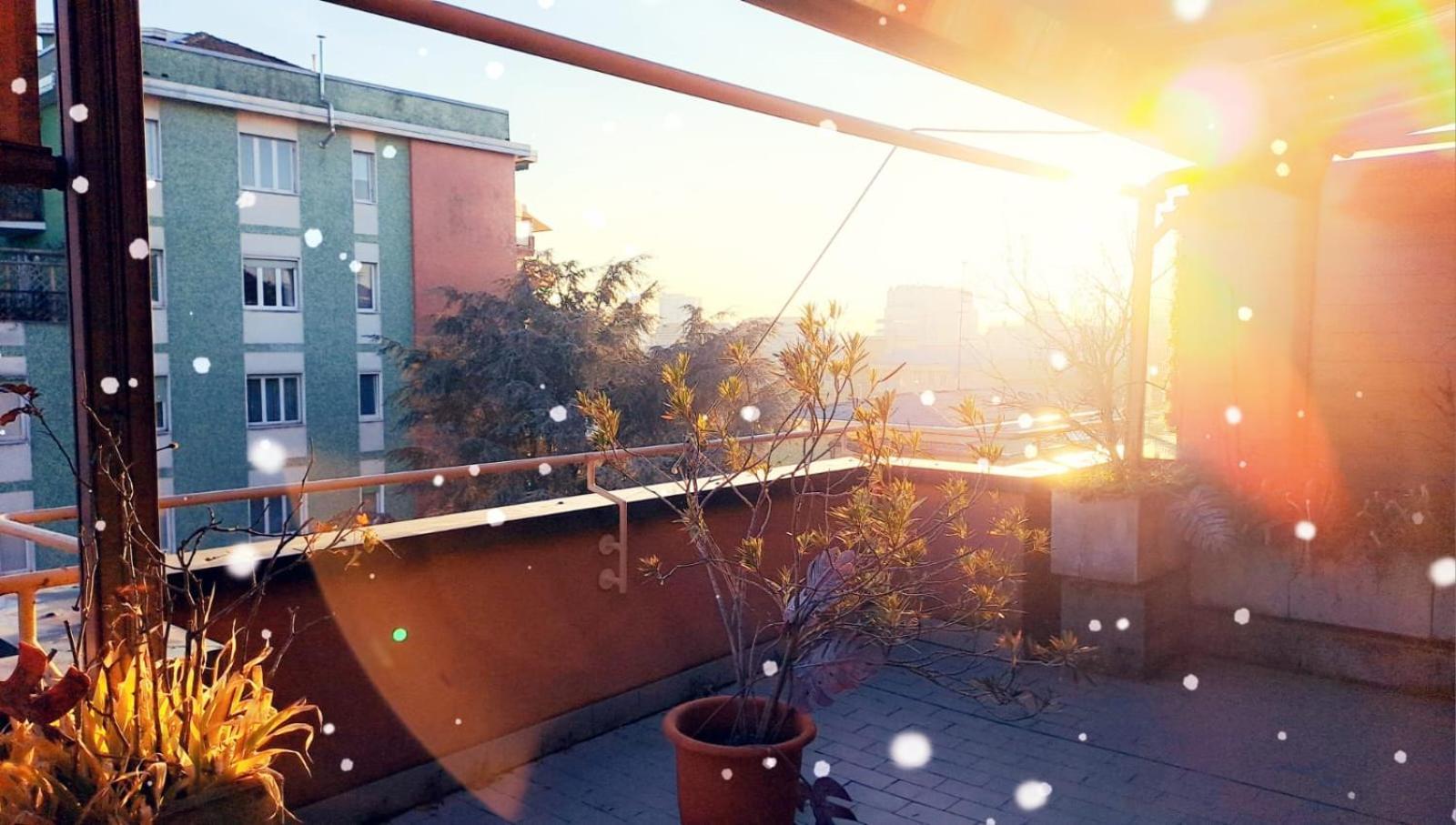 Meraviglioso Super Attico Con Terrazza Milan Bagian luar foto